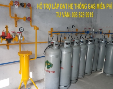 Hỗ trợ lắp đặt hệ thống gas (LPG) miễn phí cho khu công nghiệp